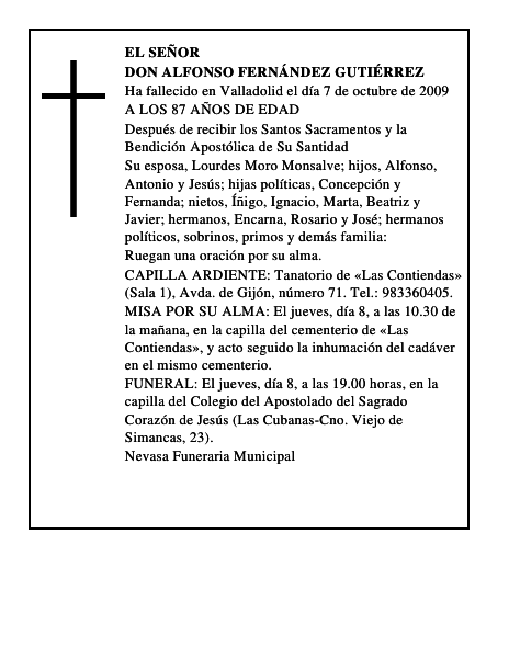 DON ALFONSO FERNÁNDEZ GUTIÉRREZ