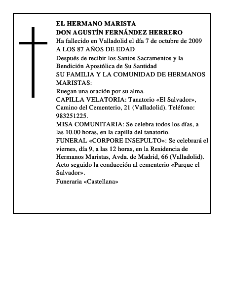 DON AGUSTÍN FERNÁNDEZ HERRERO