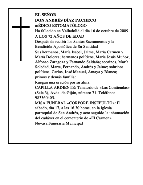 DON ANDRÉS DÍAZ PACHECO