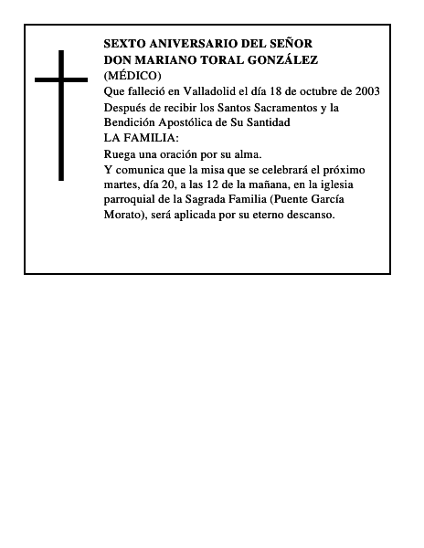 DON MARIANO TORAL GONZÁLEZ