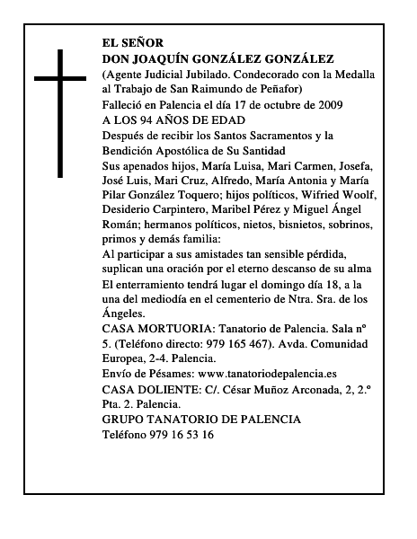 DON JOAQUÍN GONZÁLEZ GONZÁLEZ