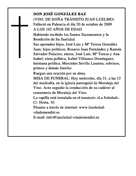 DON JOSÉ GONZÁLEZ BAZ
