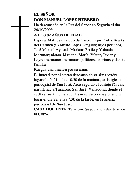 DON MANUEL LÓPEZ HERRERO