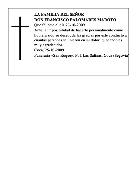DON FRANCISCO PALOMARES MAROTO