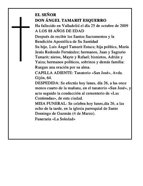 DON ÁNGEL TAMARIT ESQUERRO