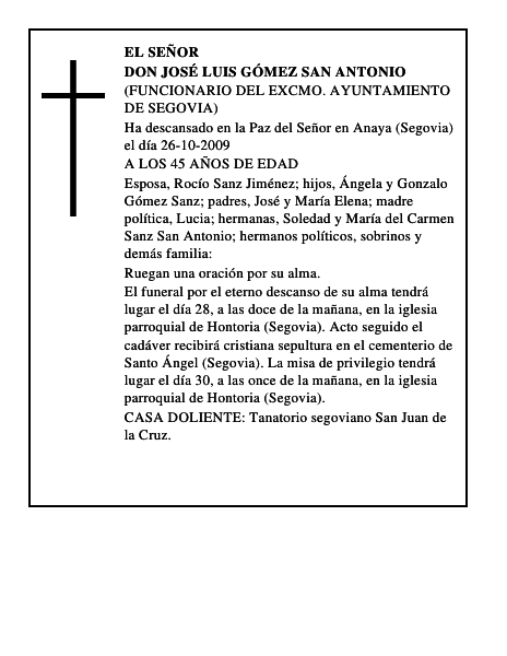 DON JOSÉ LUIS GÓMEZ SAN ANTONIO