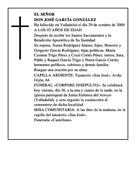 DON JOSÉ GARCÍA GONZÁLEZ
