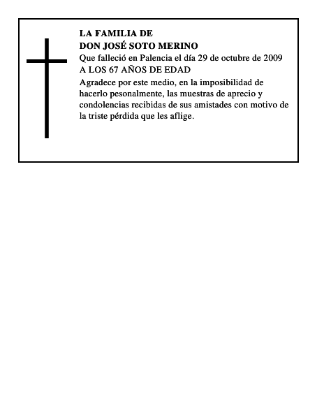 DON JOSÉ SOTO MERINO