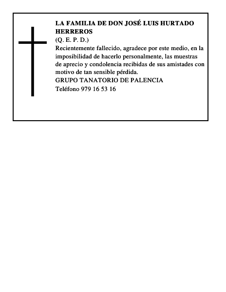 LA FAMILIA DE DON JOSÉ LUIS HURTADO HERREROS