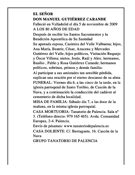 DON MANUEL GUTIÉRREZ CARANDE