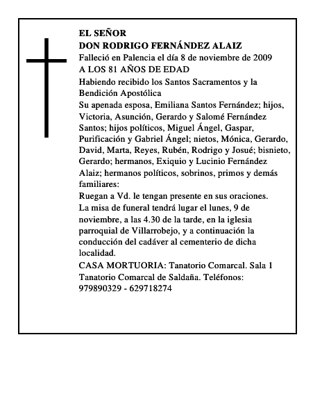 DON RODRIGO FERNÁNDEZ ALAIZ