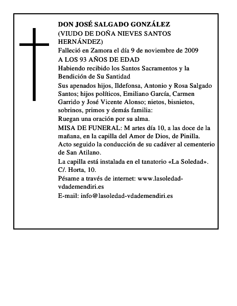 DON JOSÉ SALGADO GONZÁLEZ
