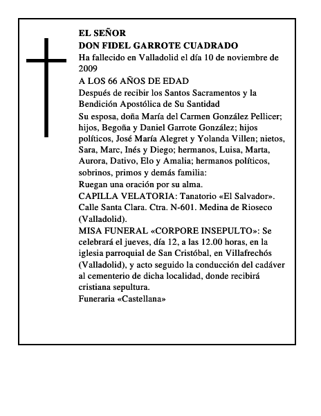 DON FIDEL GARROTE CUADRADO