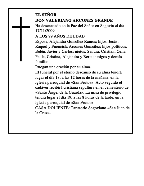 DON VALERIANO ARCONES GRANDE