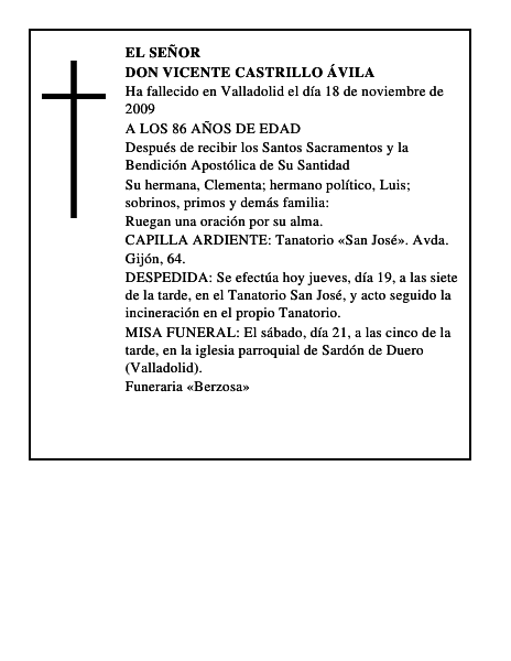DON VICENTE CASTRILLO ÁVILA