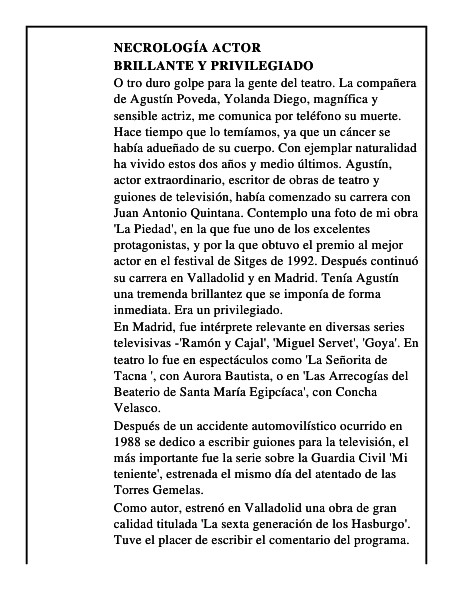 Brillante y privilegiado