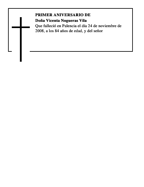 Doña Vicenta Nogueras Vila