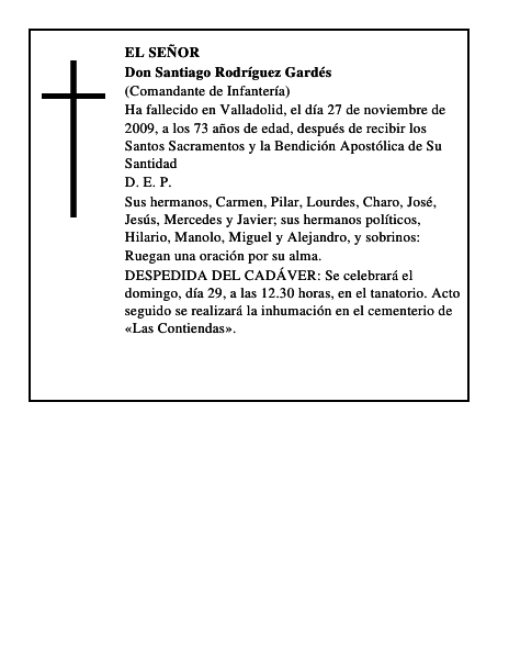 Don Santiago Rodríguez Gardés