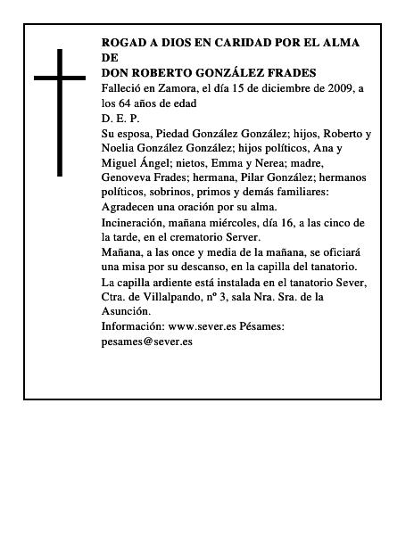 Don Roberto González Frades