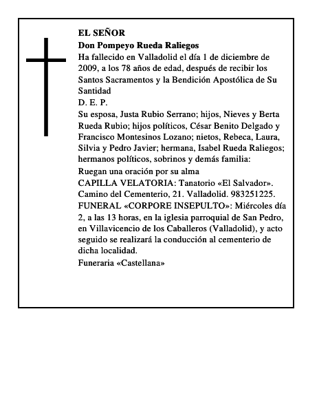 Don Pompeyo Rueda Raliegos