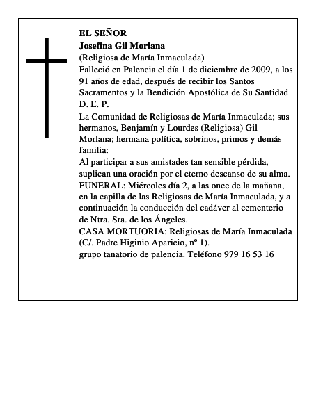Josefina Gil Morlana
