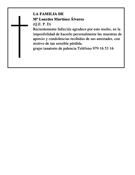 Mª Lourdes Martínez Álvarez