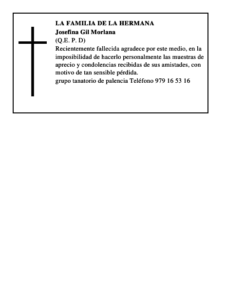 Josefina Gil Morlana