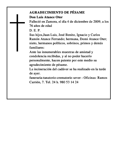 Don Luis Atance Oter