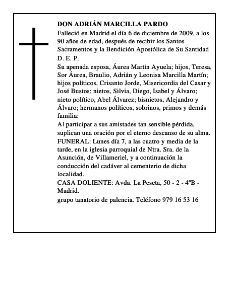 Don Adrián Marcilla Pardo