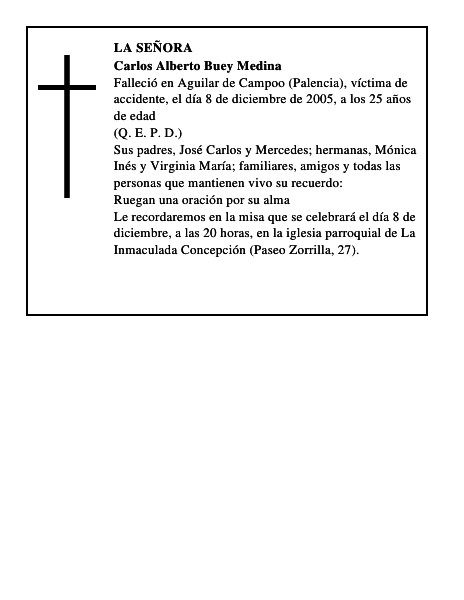 Carlos Alberto Buey Medina