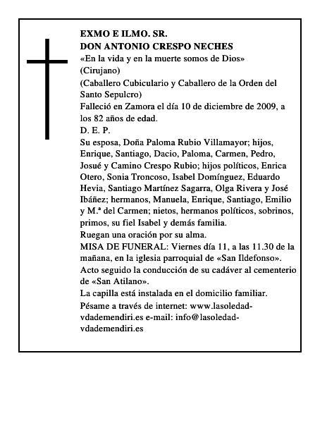 Don Antonio Crespo Neches