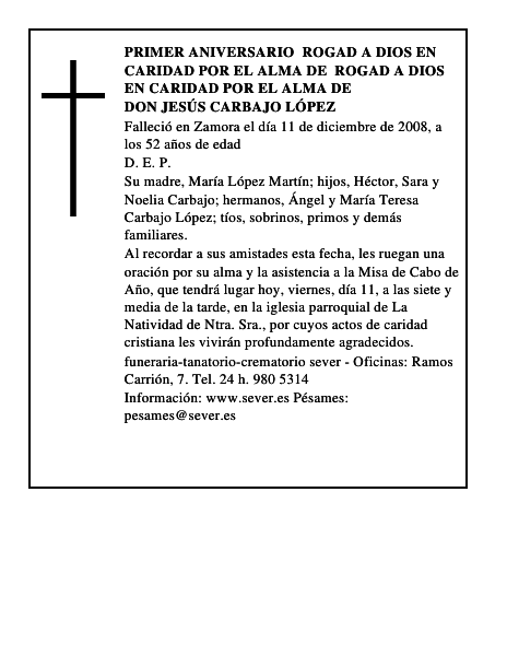 Don Jesús Carbajo López