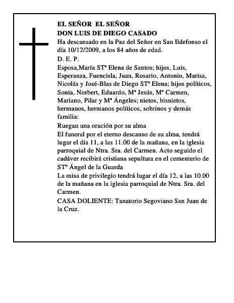 Don Luis de Diego Casado