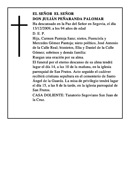 Don Julián Peñaranda Palomar
