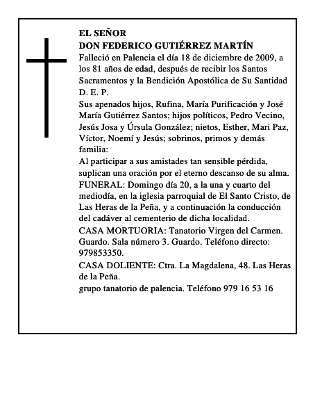 Don Federico Gutiérrez Martín