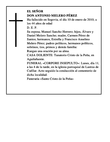 Don Antonio Melero Pérez