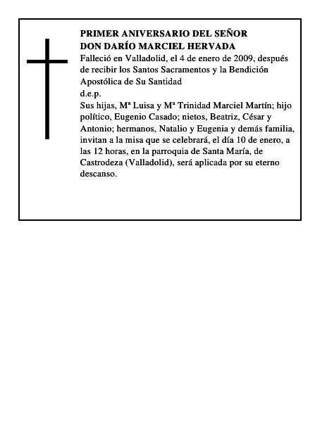 Don Darío Marciel Hervada