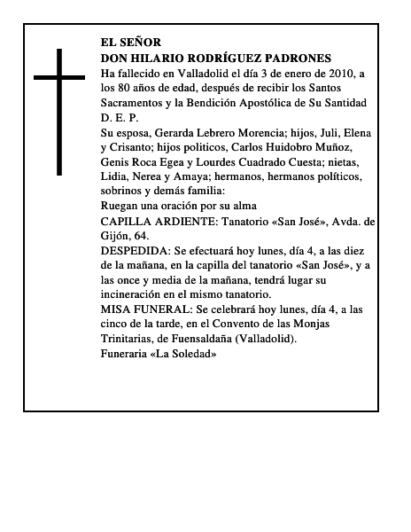 Don Hilario Rodríguez Padrones