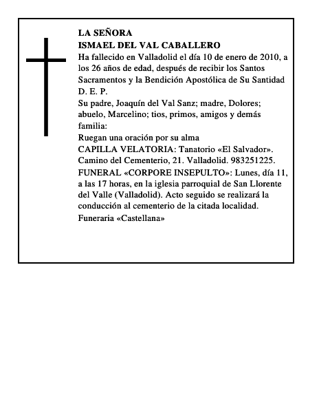 Ismael del Val Caballero