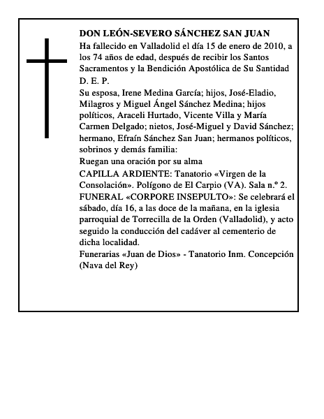 Don León-Severo Sánchez San Juan