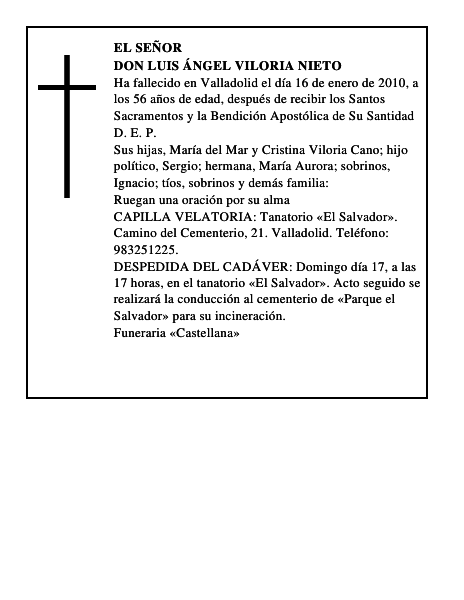 Don Luis Ángel Viloria Nieto