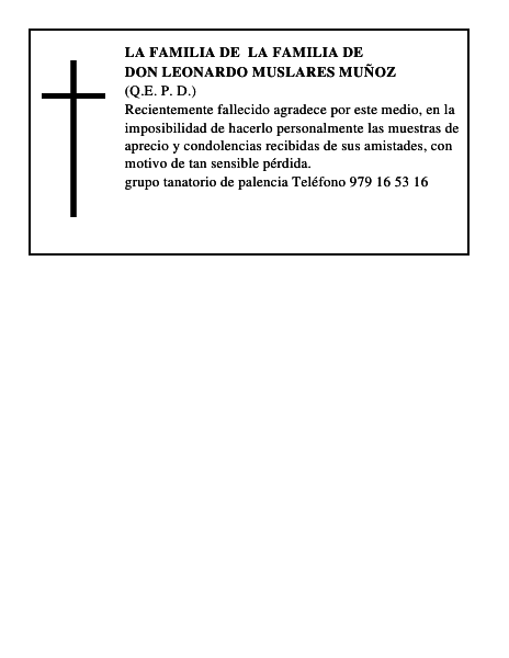 Don Leonardo Muslares Muñoz