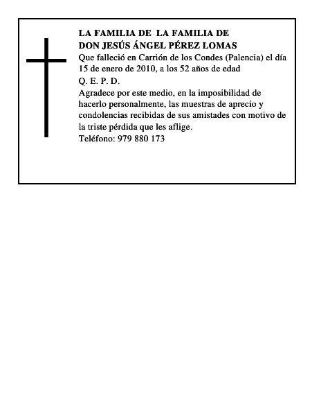 Don Jesús Ángel Pérez Lomas