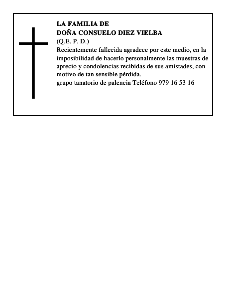 Doña Consuelo Diez Vielba