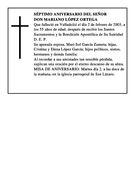 Don Mariano López Ortega