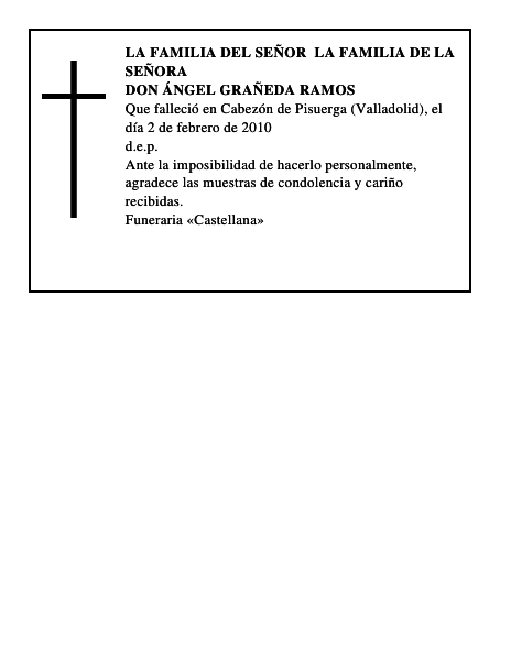 Don Ángel Grañeda Ramos