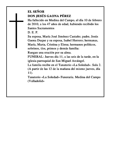 Don Jesús Gaona Pérez