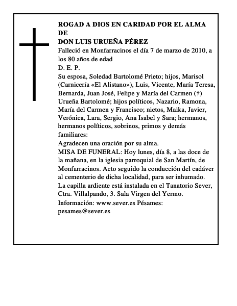 Don Luis Urueña Pérez