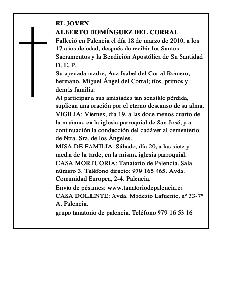 Alberto Domínguez del Corral