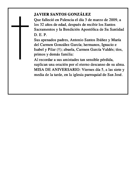 Javier Santos González
